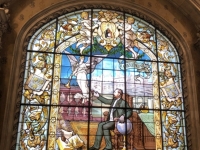 Benediktiner Palast Glasfenster