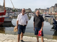 2019 08 03 Honfleur alter Hafen mit Josef Holl