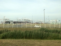Fahrt durch den Hafen von Le Havre