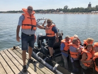 2019 08 23 Sopot Abfahrt mit Speedboot