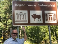2019 08 26 Bialowieska Nationalpark Unesco Weltnaturerbe Tafel
