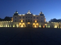 2019 08 25 Bialystok Palast bei Nacht