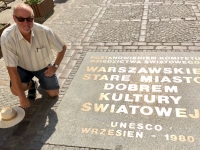 2019 08 27 Warschau Unesco Tafel