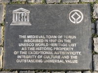 2019 08 22 Torun Unesco Altstadt Tafel 1