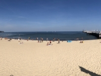 2019 08 23 Sopot Strand mit Pier