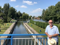 2019 08 25 Augustow Kanal mit Schleuse