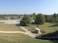 2019 08 27 Warschau Park Richtung Fluss Weichsel
