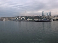 2019 09 11 Baku Blick von der Schifffahrt