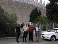 2019 09 12 Baku Sporthalle mit Kronendach