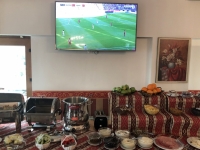 FC Bayern Spiel beim Frühstück