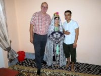 2019 09 29 Samarkand Haus der Frischvermählten  Brautpaar