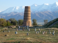 Kirgisistan Routen der Seidenstraße im Tian Shan-Gebirge Kopfbild