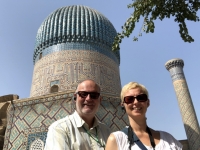 2019 09 28 Samarkand Mausoleum Amir Temur gewaltige Kuppel