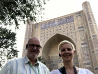 2019 09 28 Samarkand Moschee Bibi Khanum Hauptturm