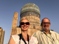 2019 09 28 Samarkand Moschee Bibi Khanum riesige Kuppel