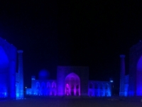 2019 09 28 Samarkand Registanplatz Lichtershow