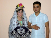 2019 09 29 Samarkand Haus der Frischvermählten Ehepaar