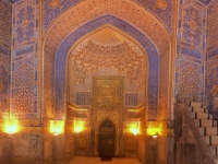 2019 09 29 Samarkand Registanplatz Moschee innen