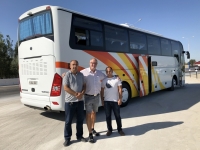 2019 09 30 Fahrt nach Buchara Busfahrer