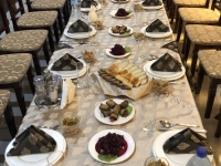 Abendessen in Fergana Hotel Club 777