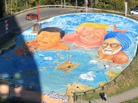 Weltgrösstes 3D Gemälde für Umwelt und Klimaschutz