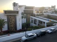 Blick auf Nachbarhotel RIU Palace