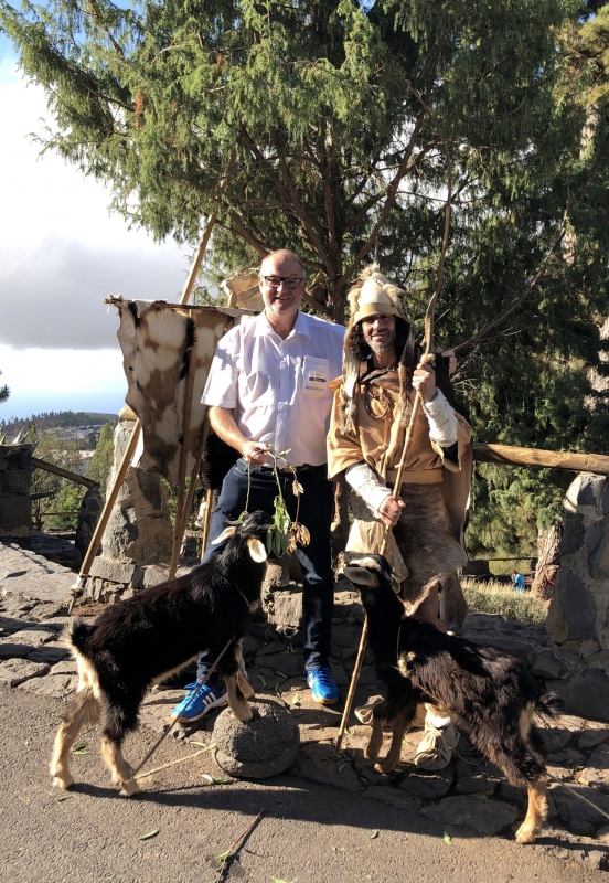 2019 10 23 Ausflug Teide letzter Ureinwohner von Teneriffa