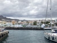 Auslaufen im Hafen von Puerto Colon