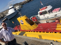 U_Boot Fahrt ab Hafen von San Miguel
