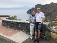 2019 10 25 Ausflug nach La Gomera RLin Gisela oberhalb Humigua
