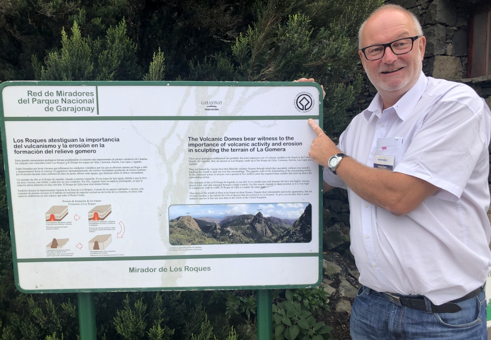 Spanien Nationalpark Garajonay Kanaren auf Insel La Gomera Tafel 11