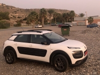 2019 11 09 unser Citroen am Strand von Kourion
