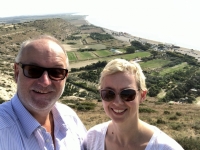 2019 11 10 Kourion mit Blick von der Steilküste