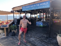 2019 11 25 Kalia Beach am Toten Meer tiefstgelegene Bar der Welt