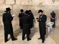 Betende Juden an der Westmauer