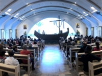 2019 11 27 Magdala Messe in der Kirche Ducin Altum