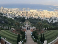 2019 11 28 Haifa Blick auf die Bahai Gärten