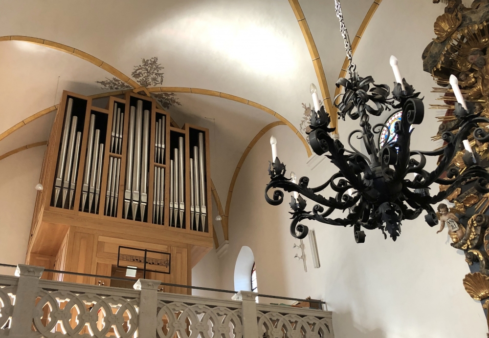 Sehr schöne neue Orgel