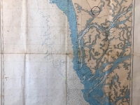 Landkarte des Saloum Delta