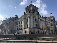 2020 03 05 Reichstag von der Spree aus gesehen
