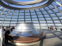 2020 03 05 Reichstag in der Kuppel ganz oben