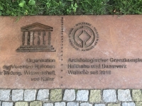 Deutschland Archäologischer Grenzkomplex Haithabu und Danewerk Tafel 1