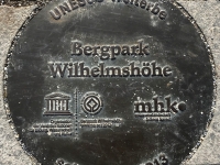 Deutschland Bergpark Wilhelmshöhe Tafel 1