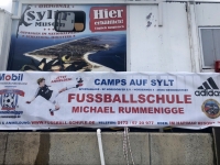 Werbung für Fussballschule