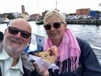 2020 07 11 Wismar Frühstück bei der Hafenrundfahrt
