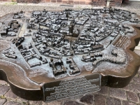 Bronzemodell der Stadt