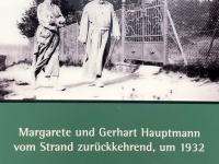 Schriftsteller Gerhart Hauptmann