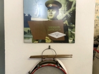 2020 07 16 Rechlin Luftfahrt Techn Museum Sowjetische Militärkapelle Trommel