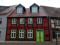 Schönstes Haus von Röbel im Jahre 2016