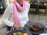 Marienbad letztes Abendmahl bei dieser Reise Tschechische Ente und Ripperl